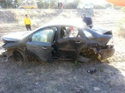 Под Волгоградом 20-летняя автоледи опрокинула Форд, пытаясь обогнать попутку