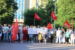На митинге в Волгограде требовали отставки правительства России 