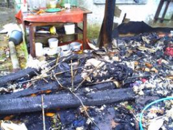 В Волгоградской области горят дома и сараи