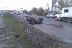 В Волгограде опрокинулась «Лада-Приора»: пострадал пассажир