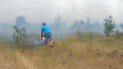 В Заволжье тушат сильнейший ландшафтный пожар В Заволжье тушат сильнейший ландшафтный пожар