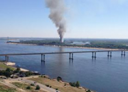 Под Волгоградом подожгли дебаркадер