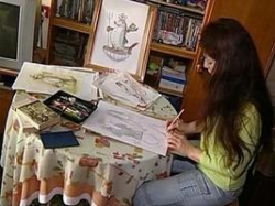 Волгоградка победила в международном конкурсе карикатур