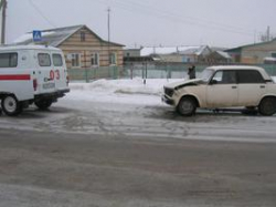 Под Волгоградом легковушка протаранила «скорую»: 1 ранен