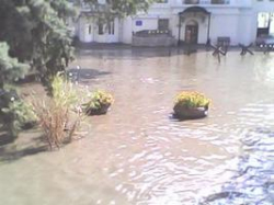 В центре Волгограда образовалось очередное «море»