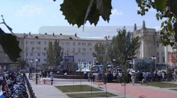  Горожане и участники байк-шоу почтили минутой молчания память погибших в результате бомбардировки Сталинграда 