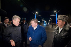 В Волгограде на Комсомольском путепроводе открылось движение В Волгограде на Комсомольском путепроводе открылось движение