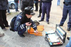 В Киеве на марше националистов прогремел взрыв В Киеве на марше националистов прогремел взрыв