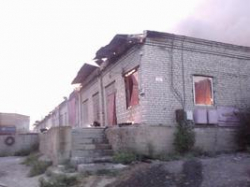 В Волгограде горел склад с «взрывчатым» удобрением