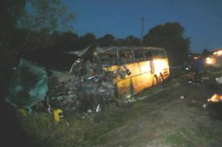 В Псковской области в ДТП с двумя автобусами погибли 9 человек В Псковской области в ДТП с двумя автобусами погибли 9 человек