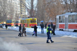 В Волгограде трамвай чуть было не зарезал мужчину В Волгограде трамвай чуть было не зарезал мужчину