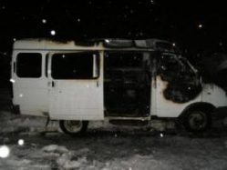  Ночью в Волгограде сожгли маршрутку