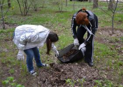 В Волгограде прошли первые субботники