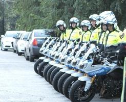 Волгоградские полицейские вывели на улицы свои мотоциклы Волгоградские полицейские вывели на улицы свои мотоциклы