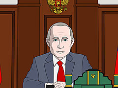 Камышинский аниматор выпустил мультфильм ко дню рождения Путина Камышинский аниматор выпустил мультфильм ко дню рождения Путина