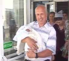 В Волгограде родился четырнадцатый ребенок семьи беженцев из Украины